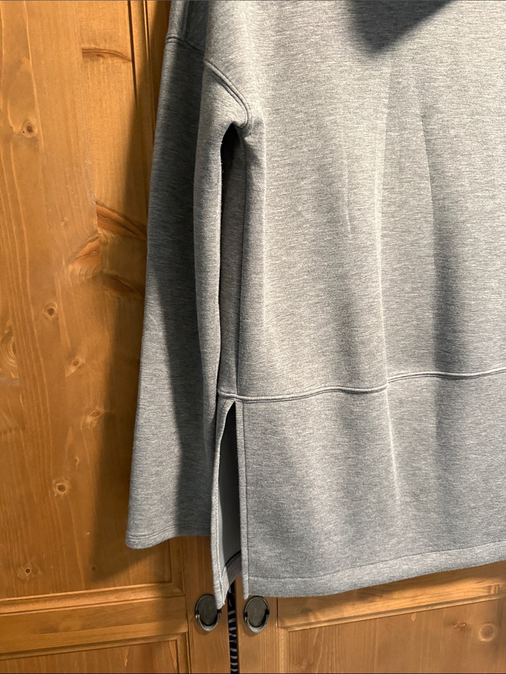 SPANX Light Gray Funnel Tunic Air Essentials - Picture 4 of 4